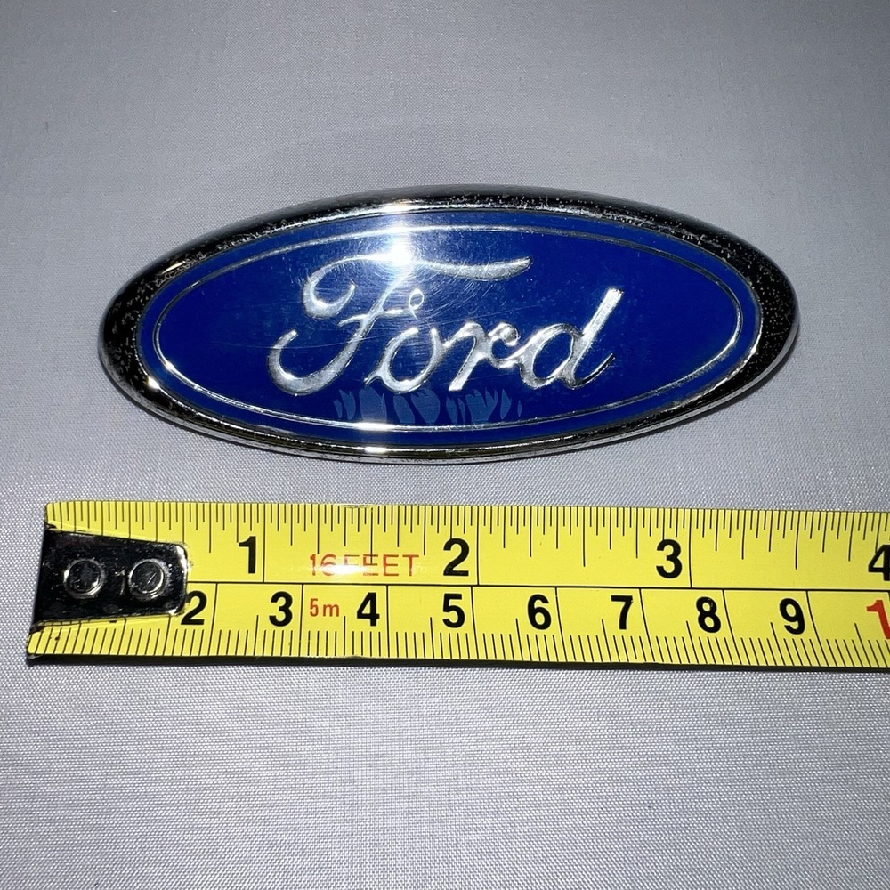 Ford 3.5" oval emblem badge decal logo Mustang Taurus OEM Factory Genuine Stock
